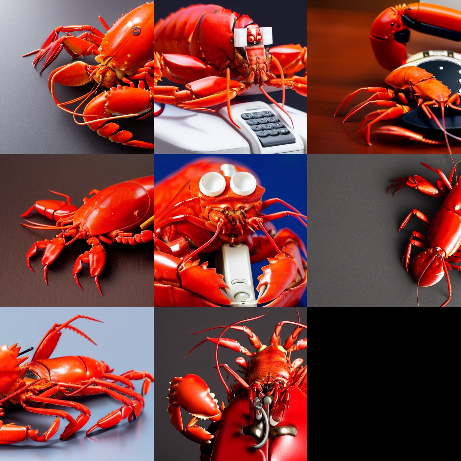 Lobster Telephone, Stable Diffusion